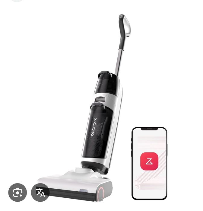 Aspirator Mop Roborock Dyad Air, 17000 Pa, Alertă vocală, control tele
