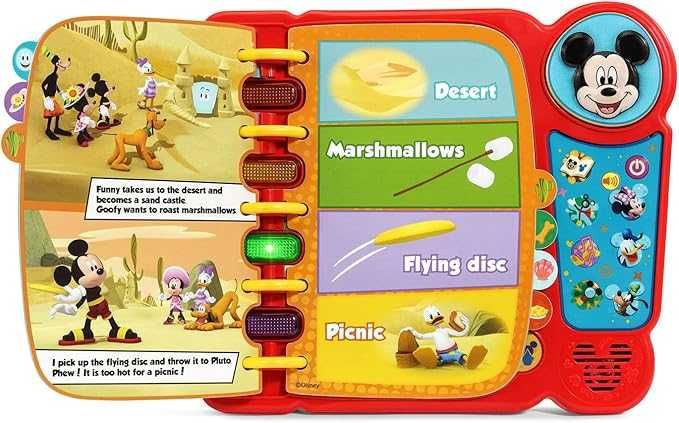 VTech Мики Маус - Интерактивна книга за изследване и учене