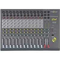 Mixer audio cu 12 intrari linie/12 microfoane, DaimondClubDC12.2, 220v