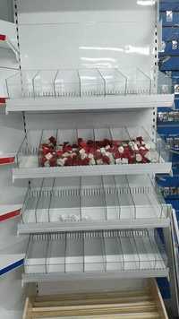 Торговые стеллажи для магазина конфетницы овощные морозильники