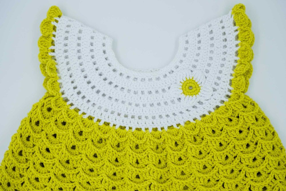 Rochita crosetata bebe 6 luni - 1 an