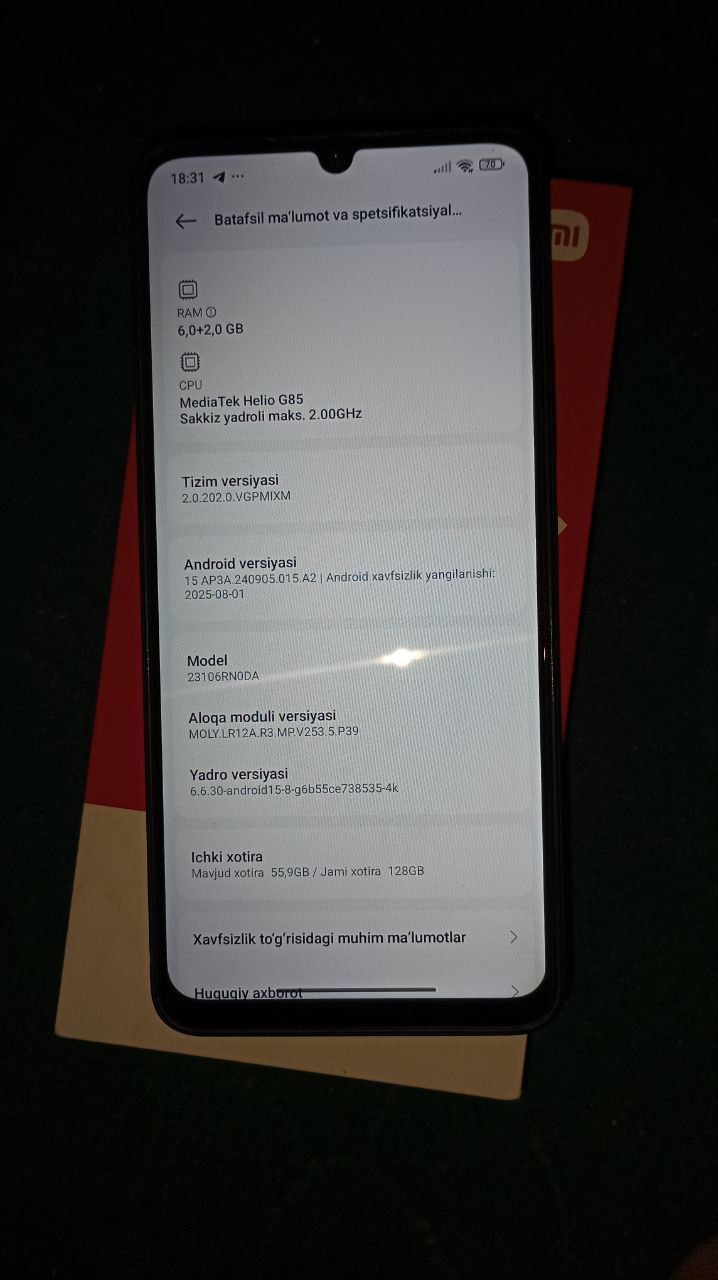 Redmi 13 c sotiladi