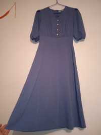 Платье турецкий синий цвет