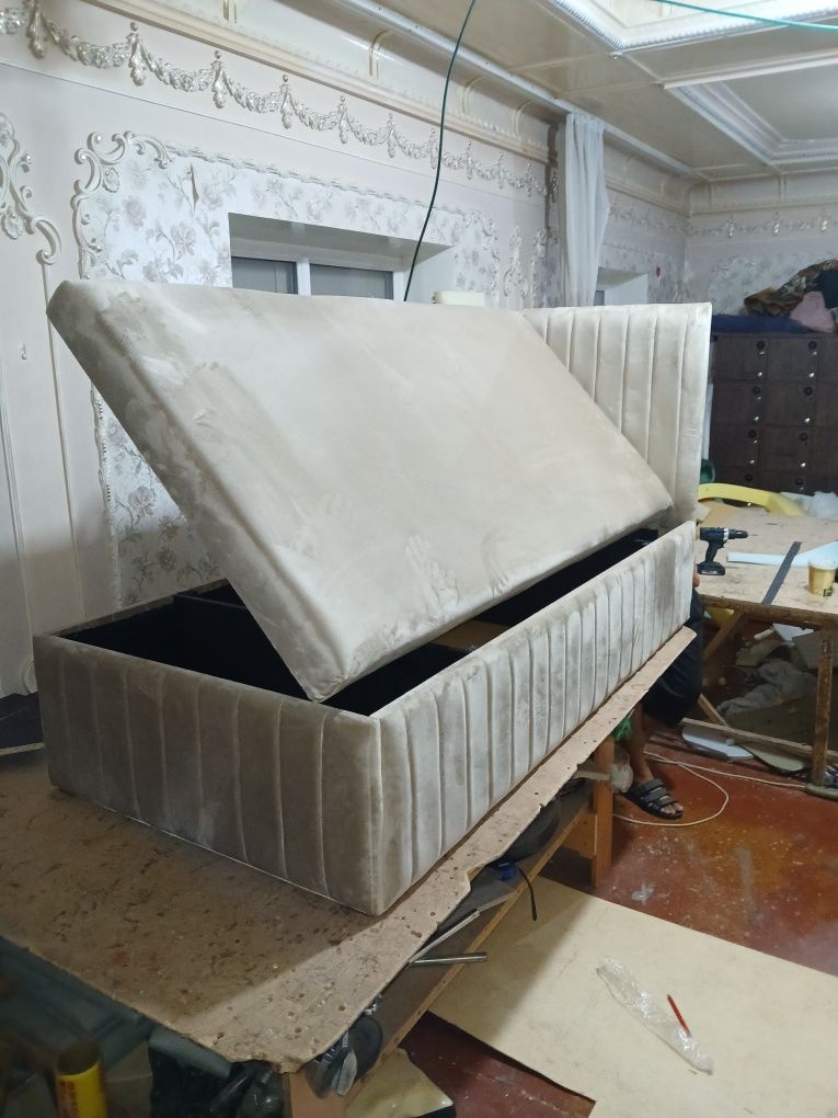 Мягкий кровать на заказ