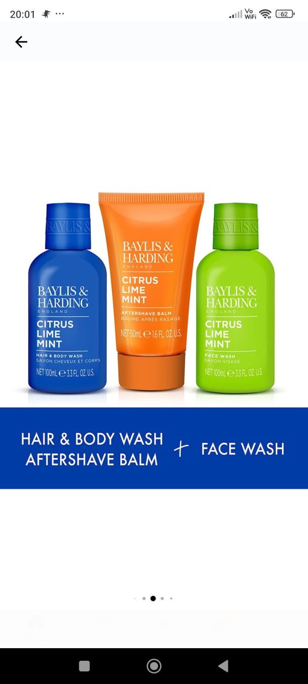 Set cosmetice bărbați Baylis&Harding