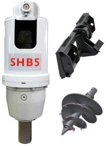 Ямобур (гидробур) для мини-погрузчика.