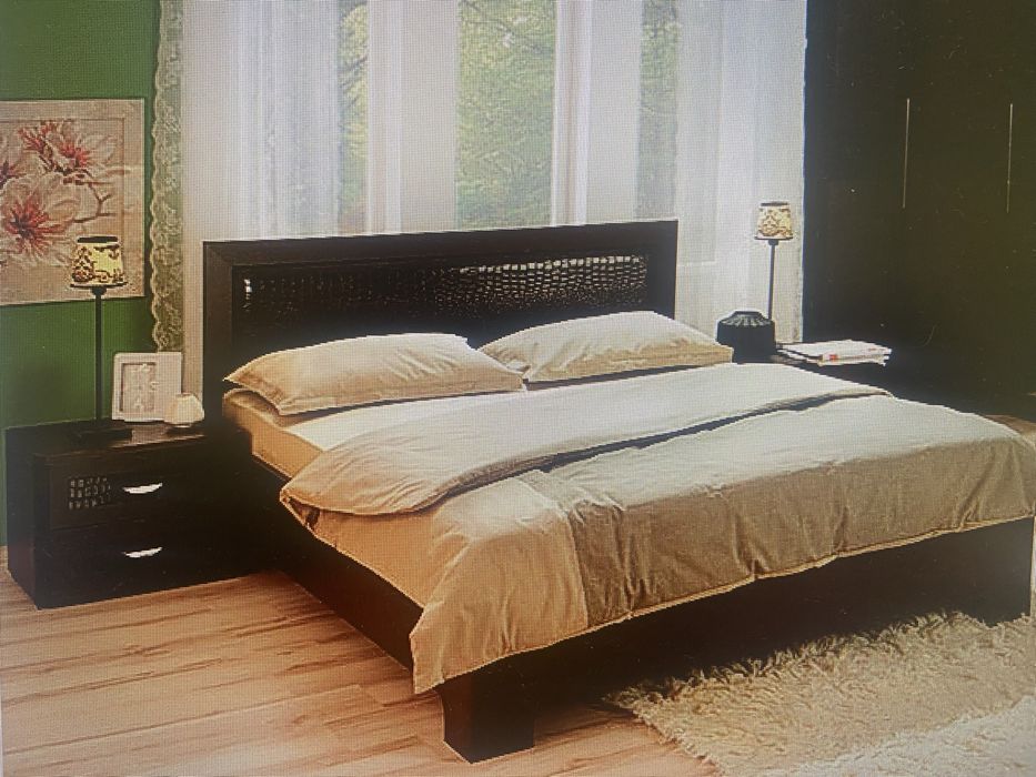 Кровать двухспальная 160*200,от спального гарнитура Парма Венгеб/у