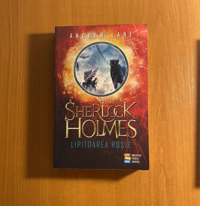 Vând cărți din seria Tânărul Sherlock Holmes, de Andrew  Lane
