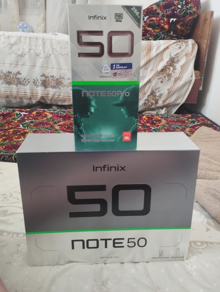 Infinix note 50 .
