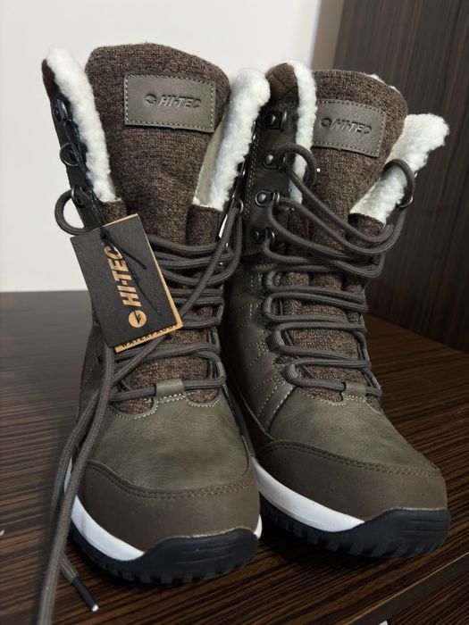 Cizme waterproof cu blana HI-TEC