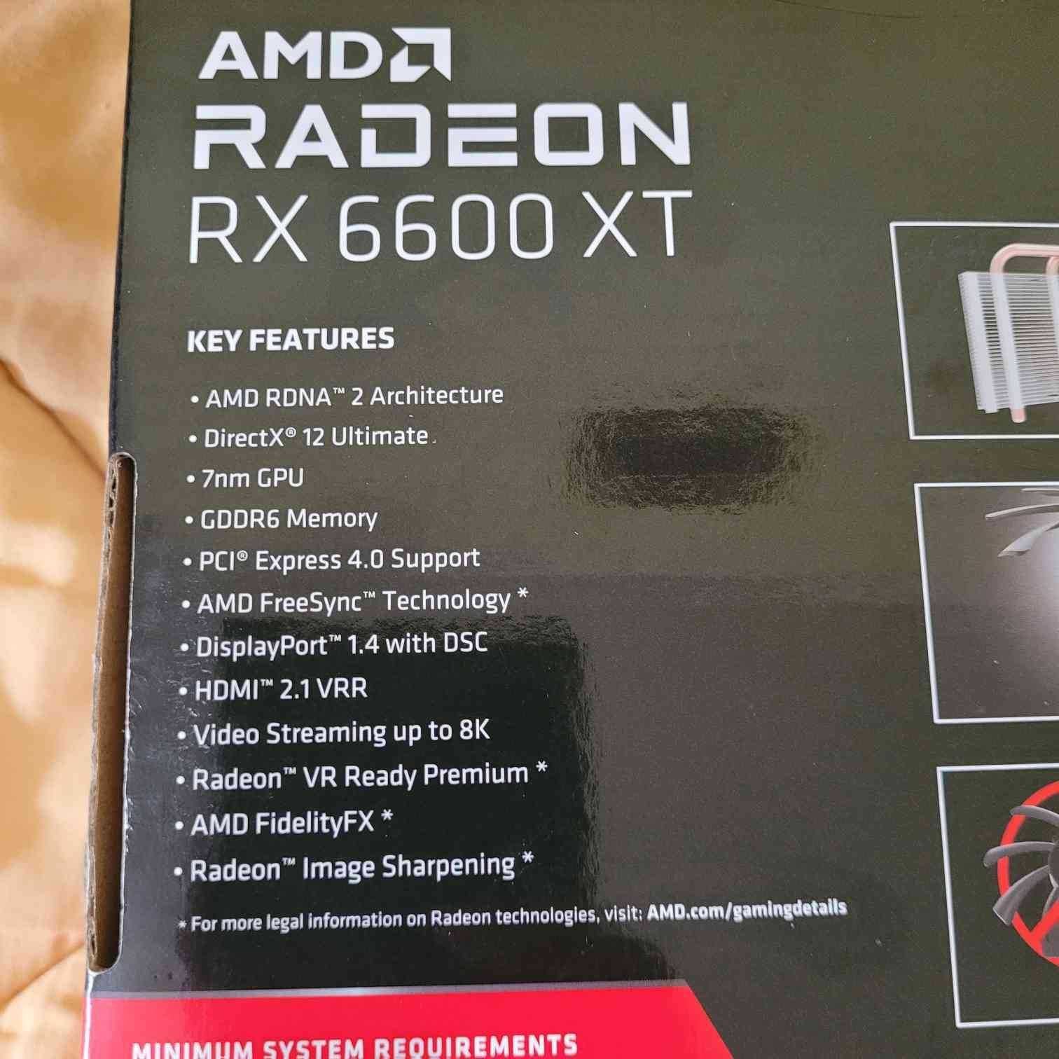 Видео карта (AMD Radeon RX 6600 XT 8GB)