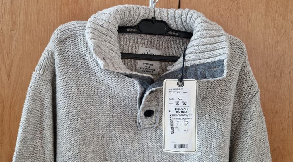 Pulover tricotat Tom Tailor eticheta xxl bărbați