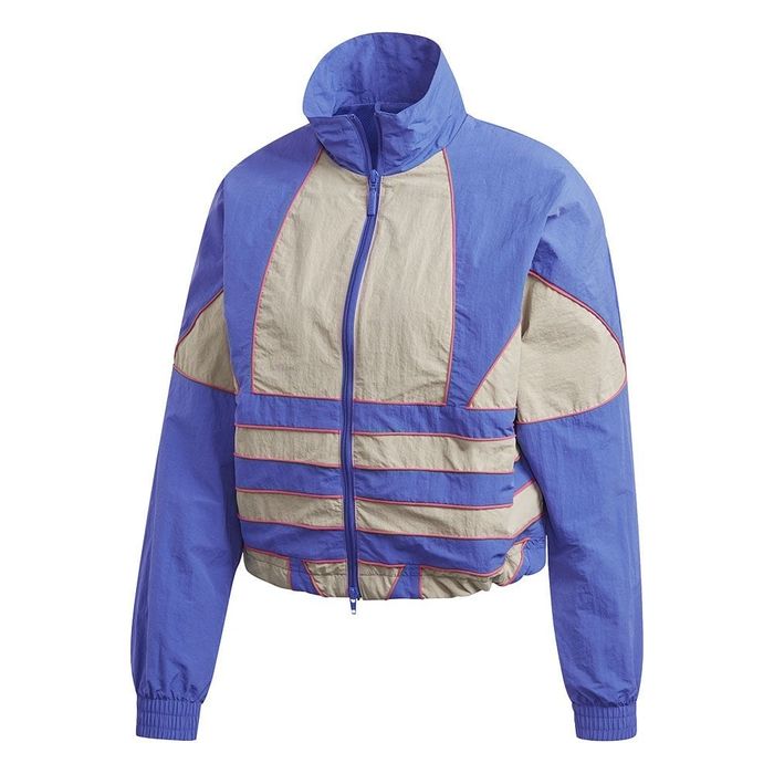 Adidas Large Logo Track Top Blue