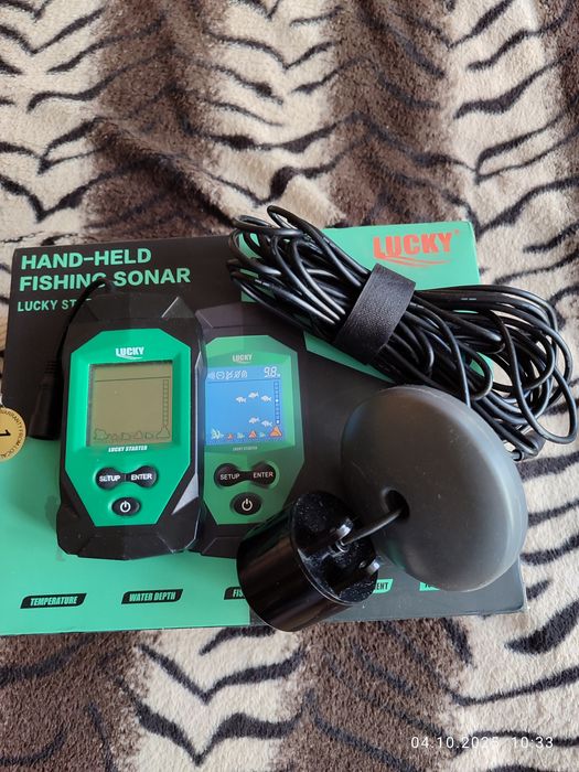 Эхолот для рыбалки новый