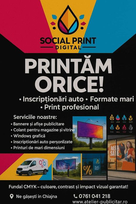 Bannere PVC ,Stikere, Autocolant vitrine, Mesh-uri