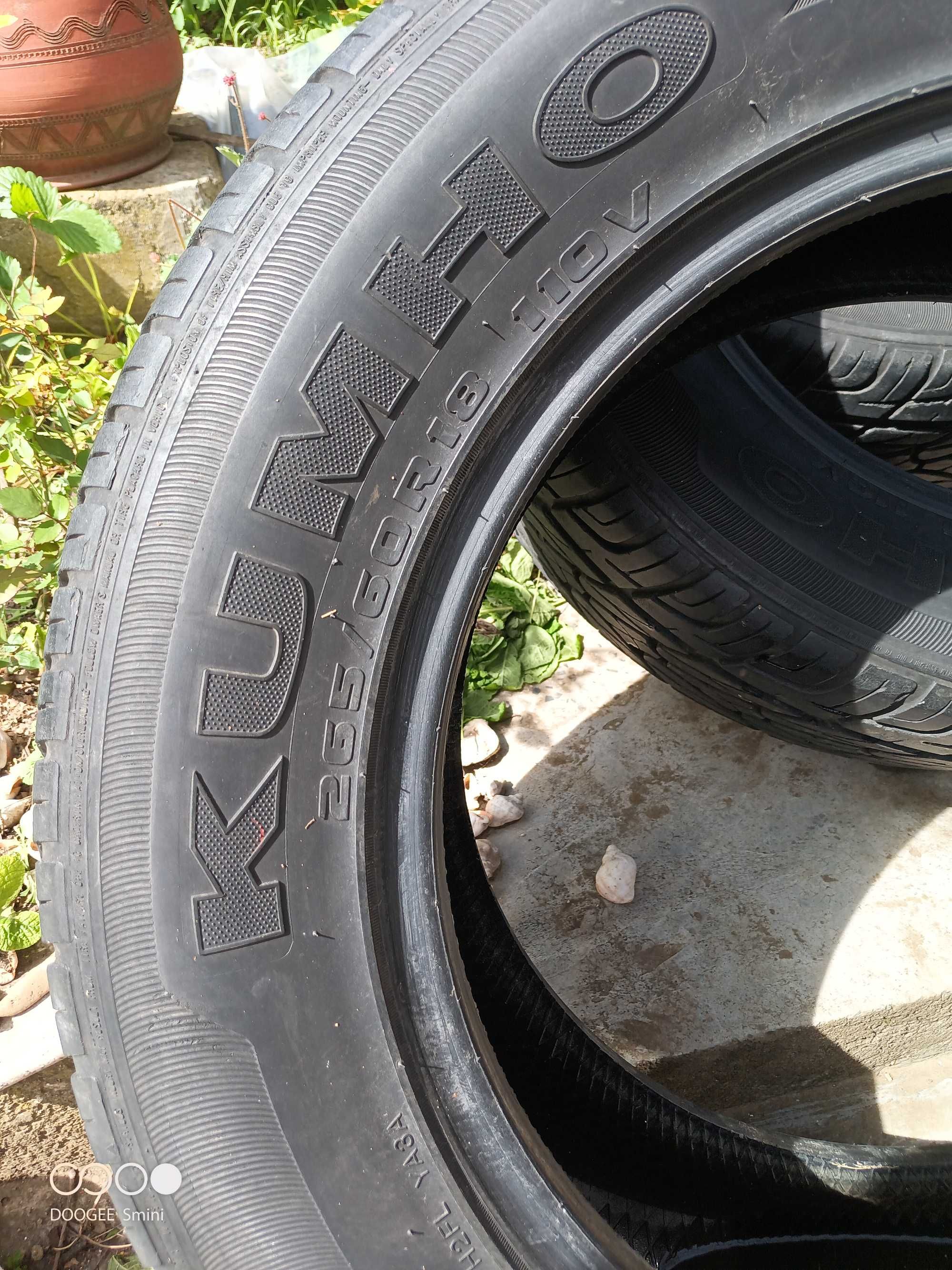 Летни гуми 265 60 18         KUMHO