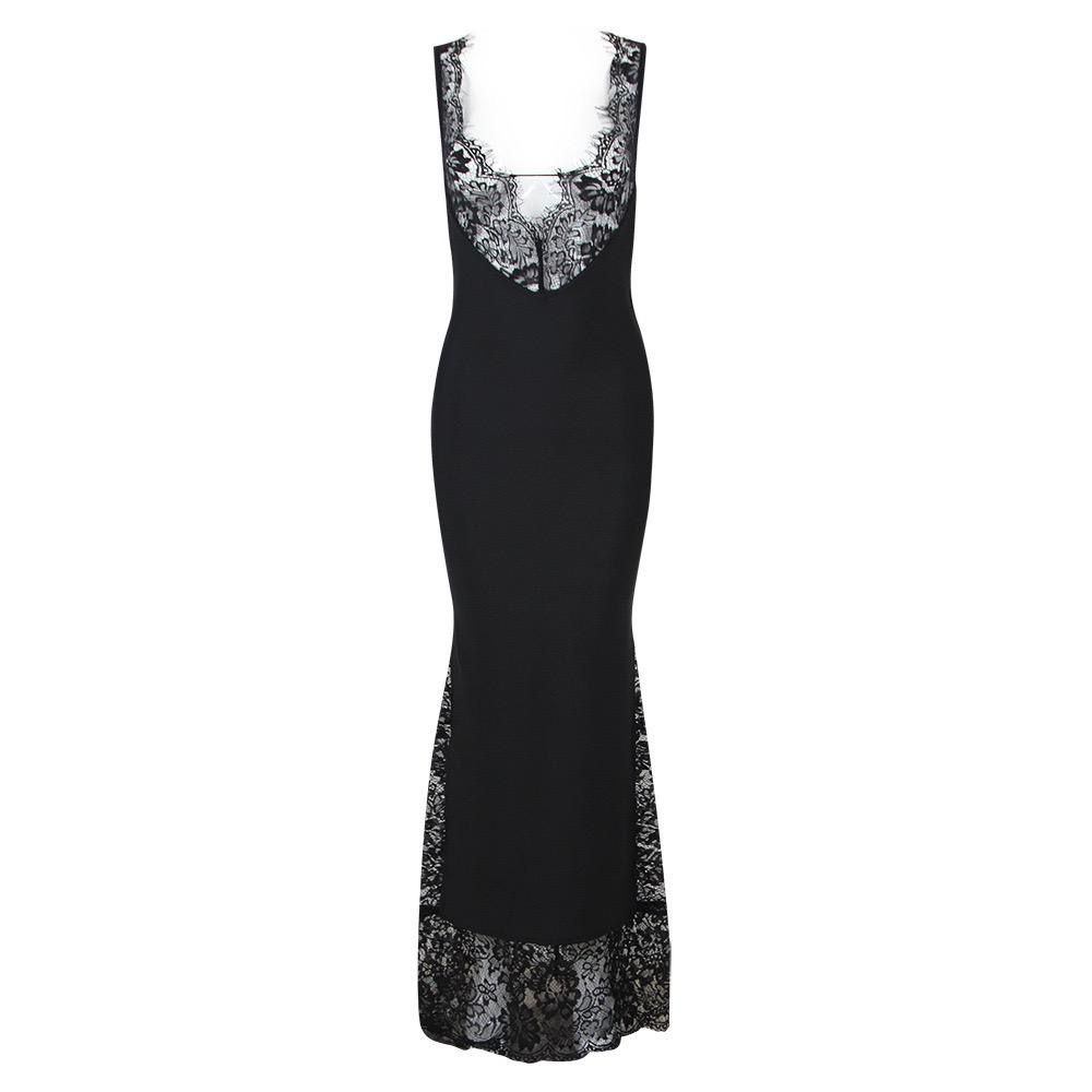 Макси рокля Velour Lace