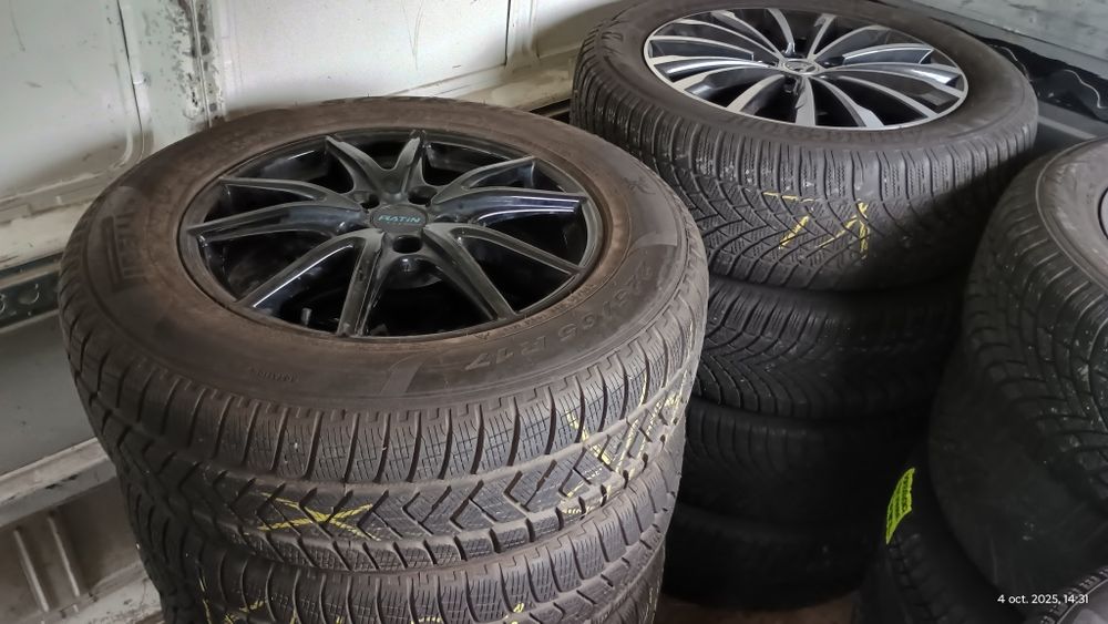 Jante R17 Ford Kuga  Anvelope Iarna 225/65R17 Pirelli Scorpion Winter