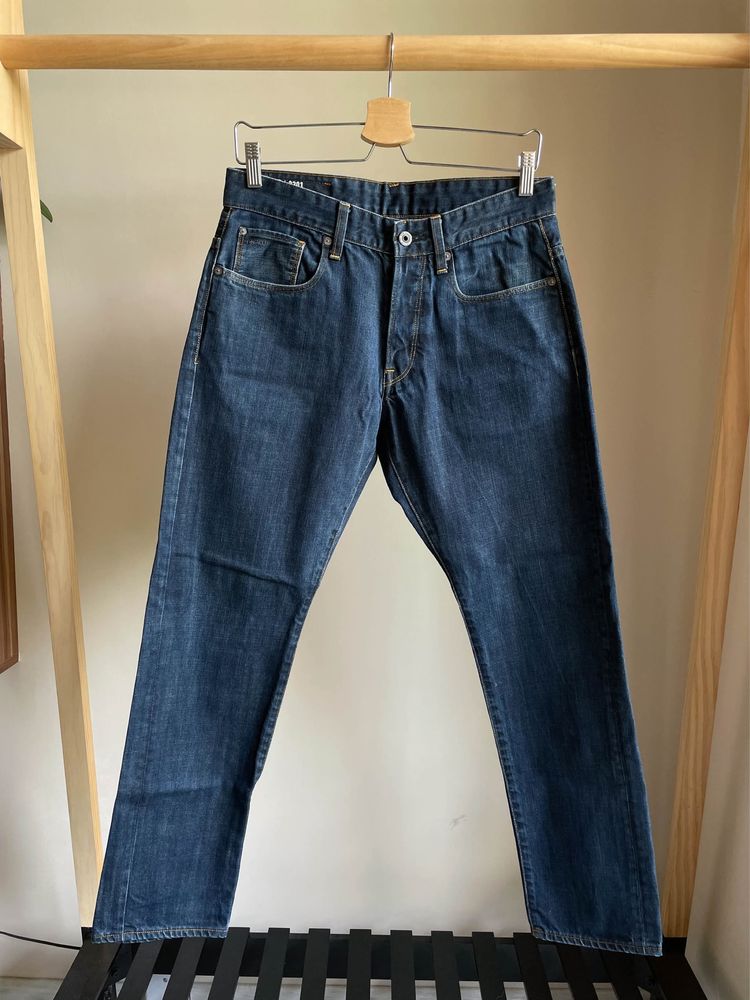 Мъжки дънки G-STAR RAW в тъмносин