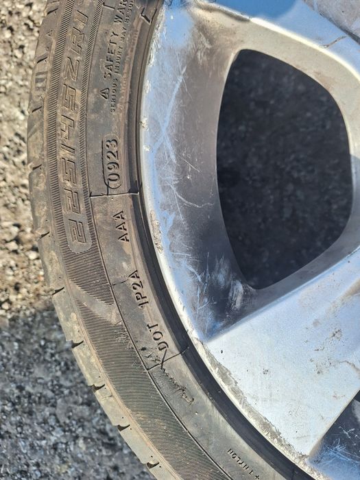 Jante r17 bmw e90/91 + cauciucuri vara