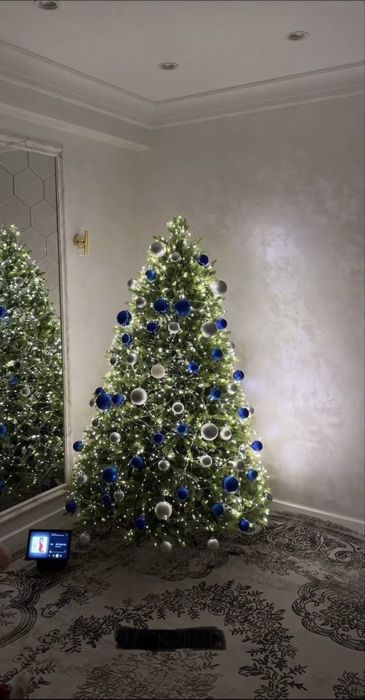 Елка новогодняя, литая премиум