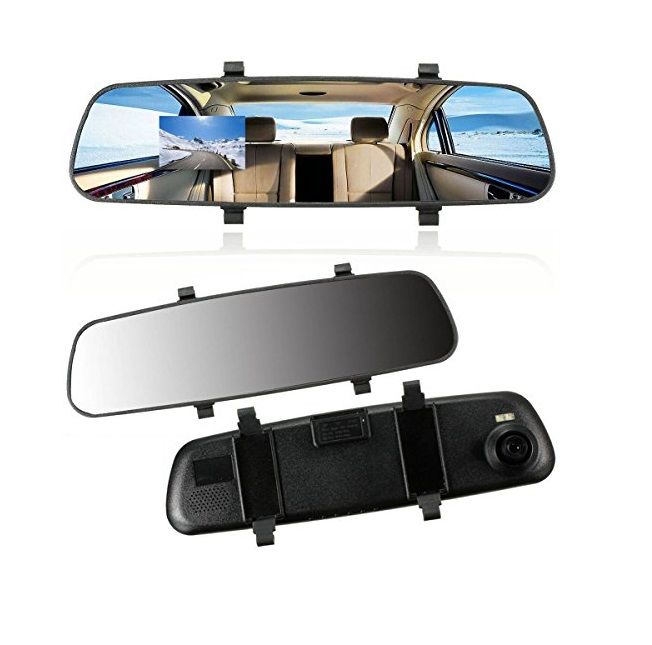 Огледало за задно виждане-видеорегистратор с вградена DVR камера