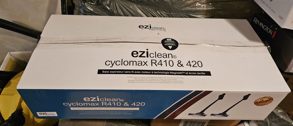 Продавам вертикална прахосмукачка Eziclean Cyclomax R410