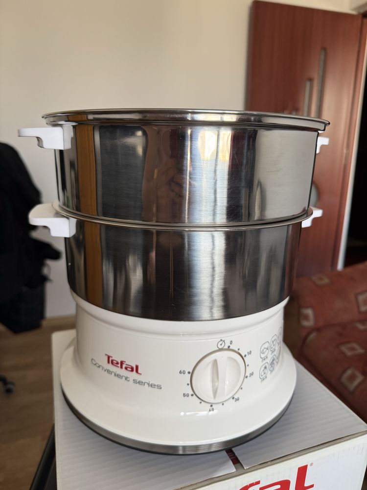 Aparat de gatit cu aburi Tefal VC145130, 900W, 6 L