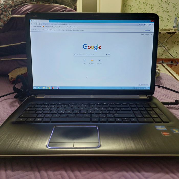 Продам ноутбук hp в рабочем состоянии