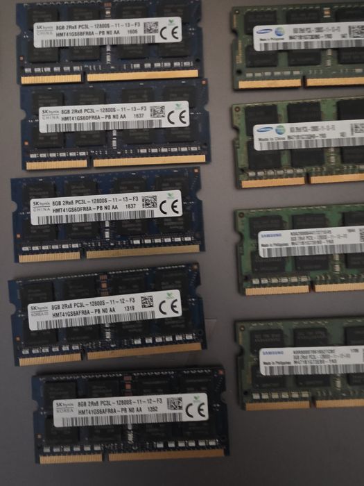 Vand rami laptop ddr3l 8gb / ssd m2 nvme/sata