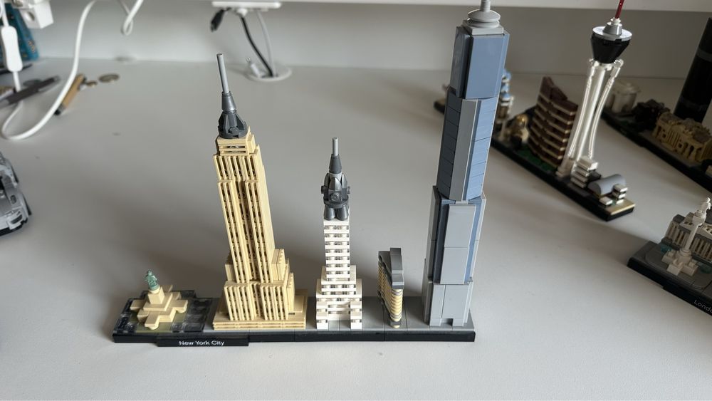 Lego architecture London, New York, Las Vegas, Paris, Sydney