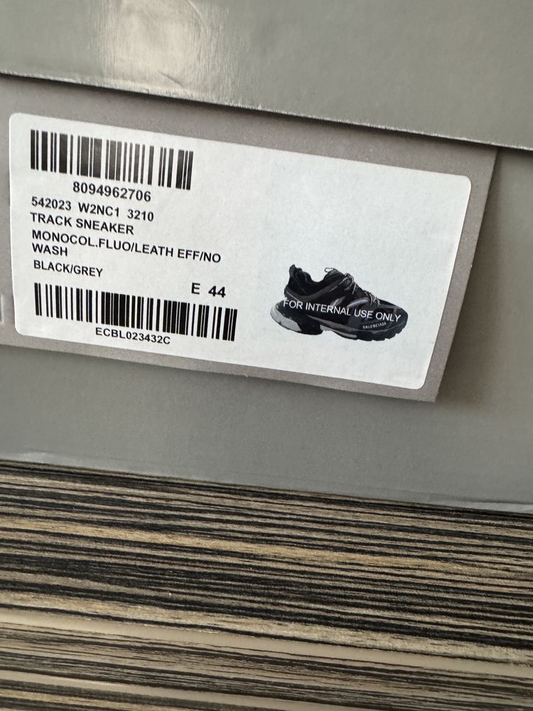 Обувки Balenciaga Track Black/Grey