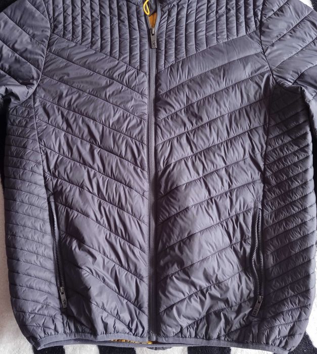 КАТО НОВО L/XL COTTON&SILK преходно яке пролет-есен бомбър puffer