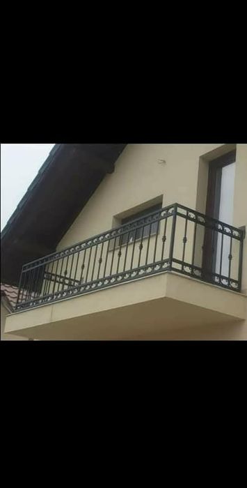 Balustrada din fier forjat