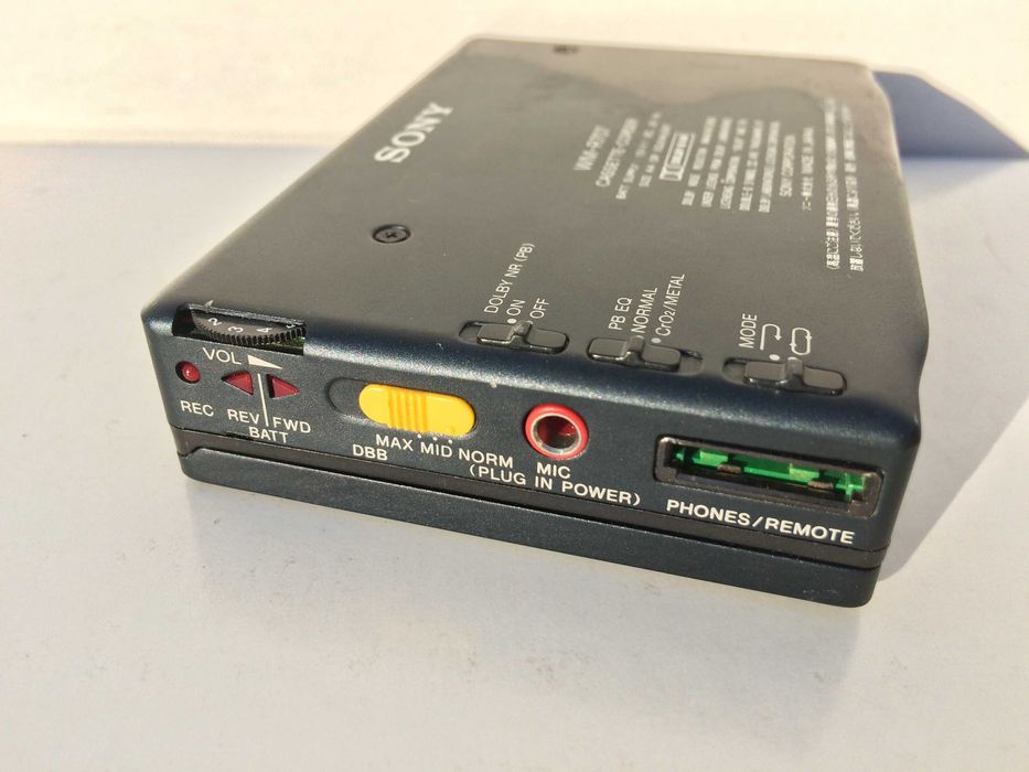 Sony Walkman casetofon recorder si player de colectie rar