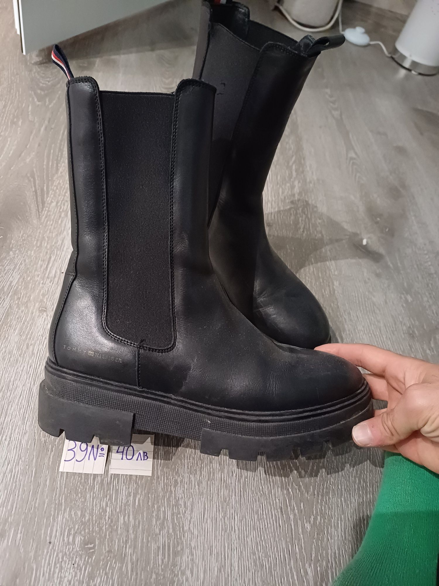 Дамски ботуши tommy hilfiger