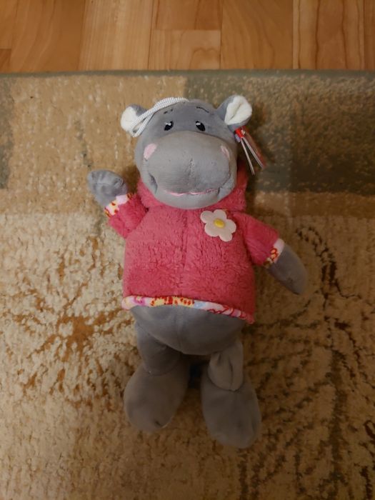 Плюшено хипопотамче - ново с етикет