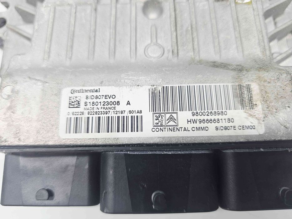Calculator motor ECU Peugeot 308 [Fabr 2007-2013] 9800268980 1.6 hdi 9