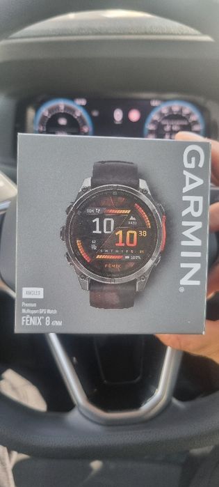 Чисто нов НЕОТВОРЕН Garmin fenix 8 47mm