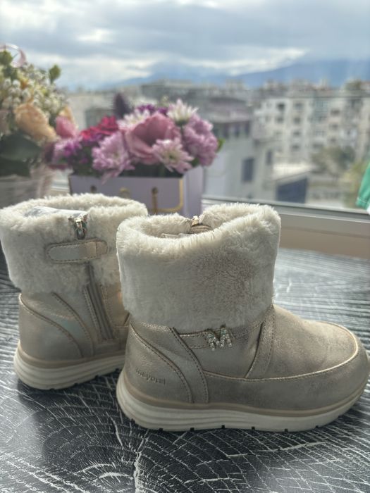 Кожени боту/ботуш с мека кожа 25 номер Mayoral