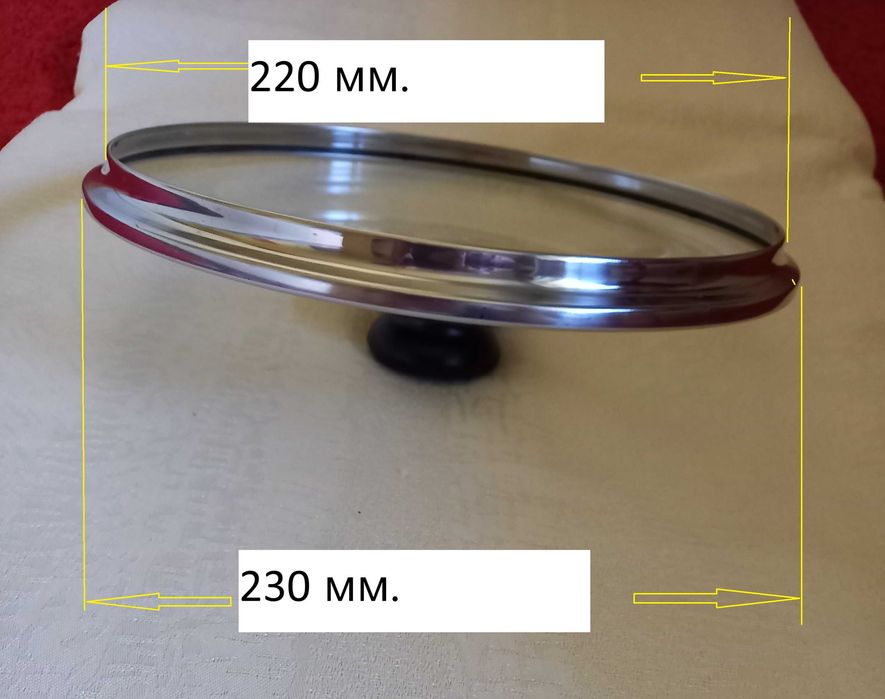 Стъклен капак за тенджера Fisler и Делимано