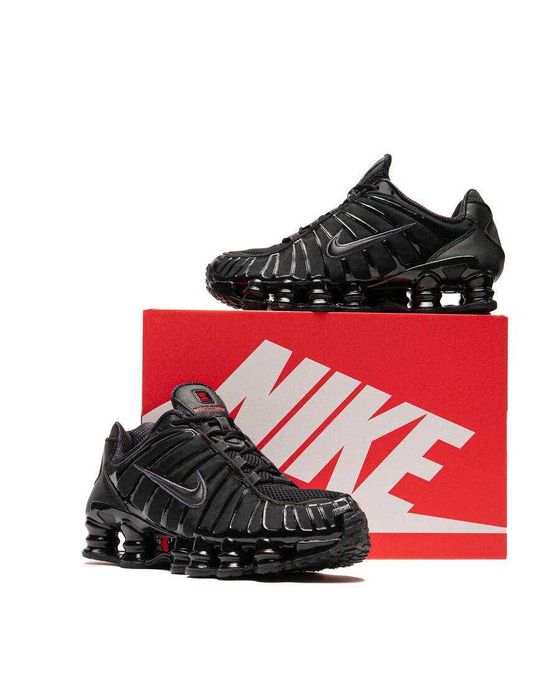 Обувки NIKE / Air Max Plus / Shox BLACK + КУТИЯ