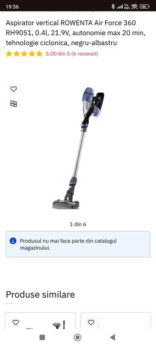 Aspirator vertical ROWENTA