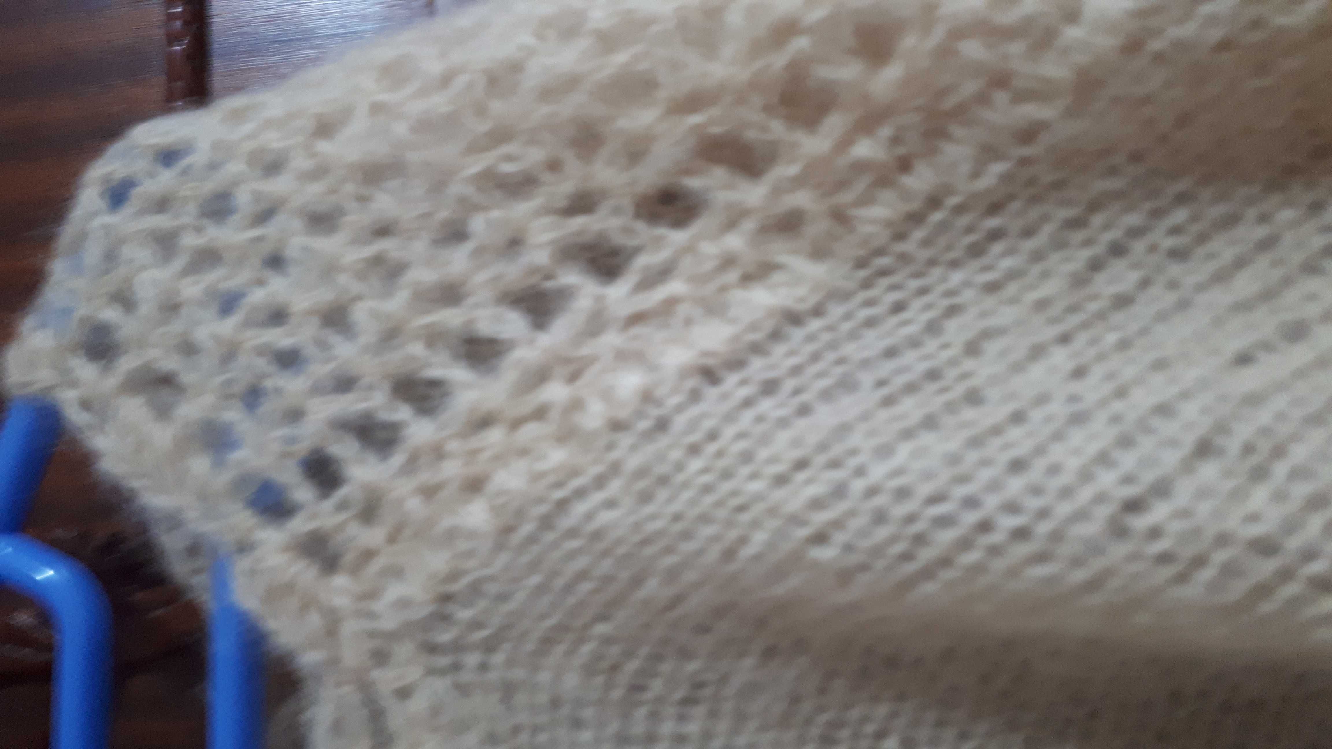 Cardigan mohair crem