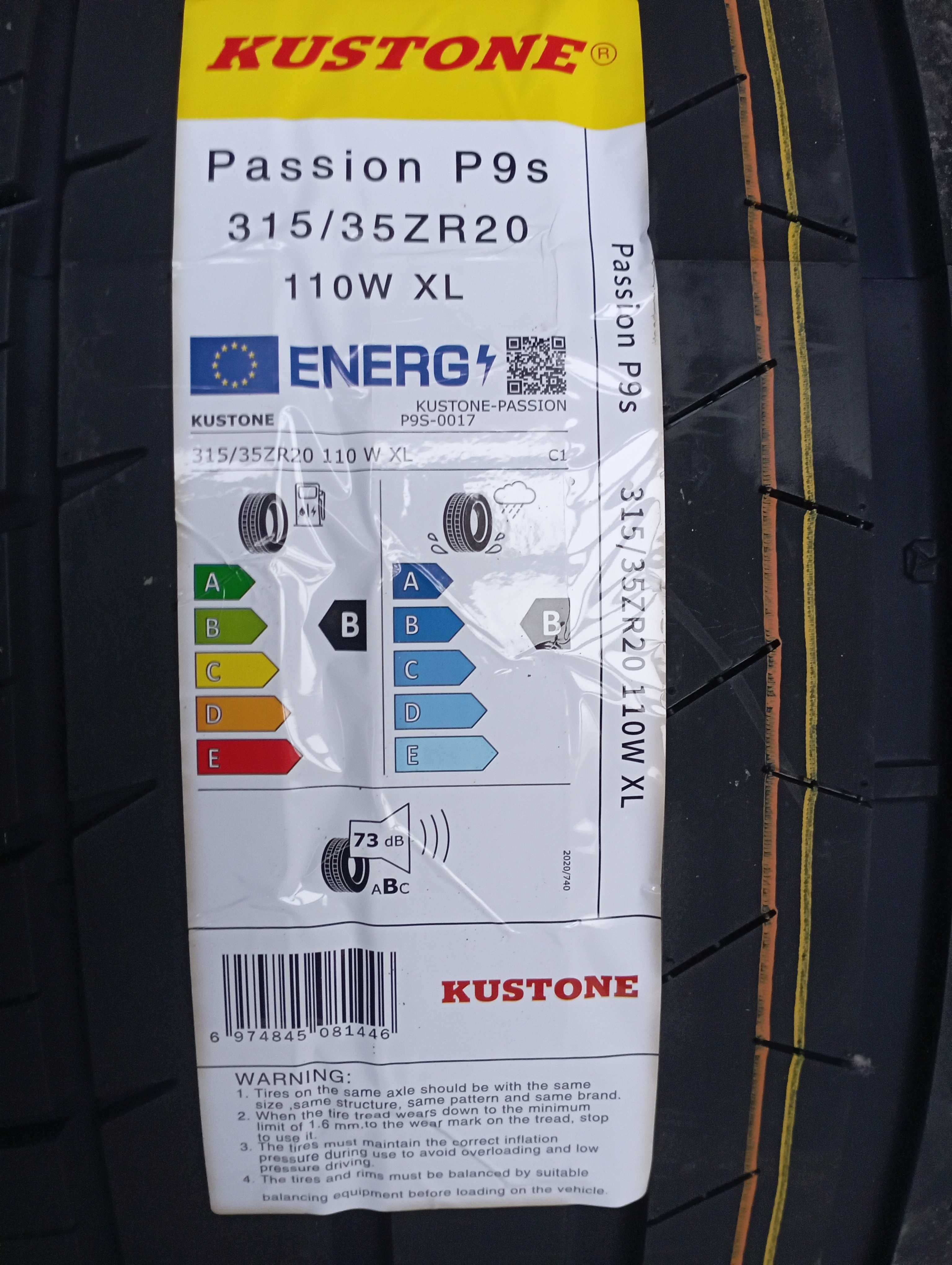 Set Anvelope Kustone 315/35/20 Cu 275/40/20 (BMW X5-6) Noi De Vara