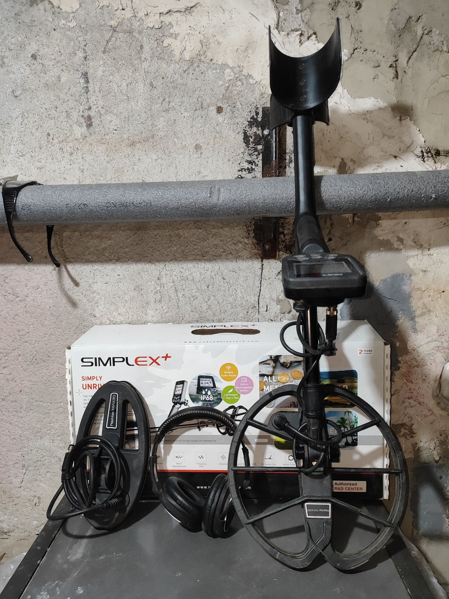 Металлоискатель Nokta Makro Simplex+