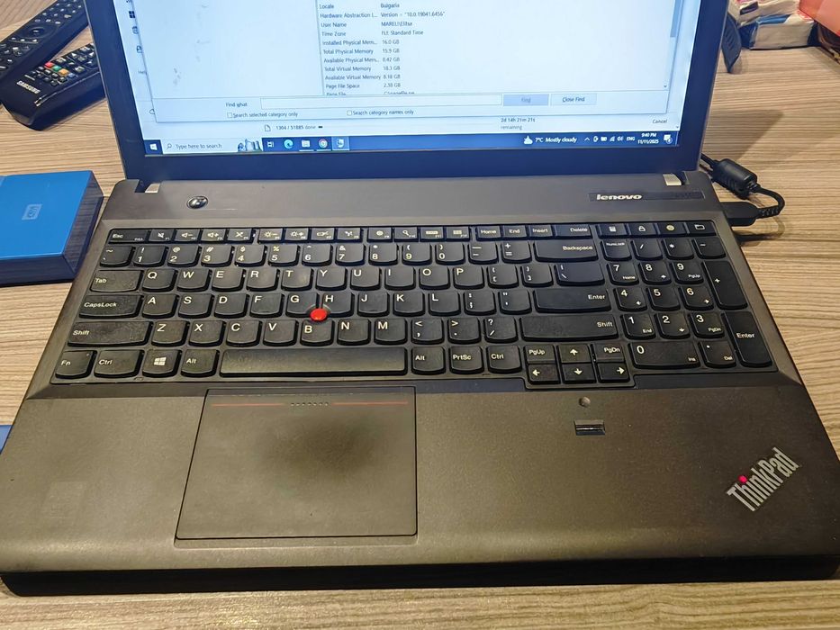 Lenovo e540 16GB Ram, i7 4th Gen, SDD +1tb hdd