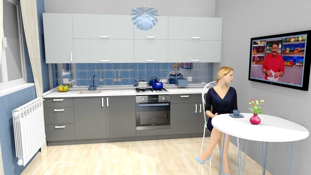 Мебель собери сам.