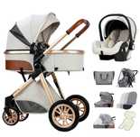 NOU Carucior bebe 3 in 1 bebelus landou copii pliabil smart + CADOU