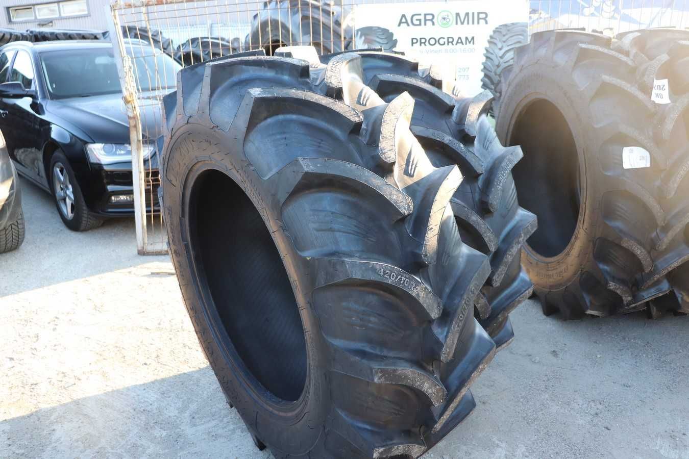 Cauciucuri noi 420/70R28 ozka anvelope tractor 133A8/133B